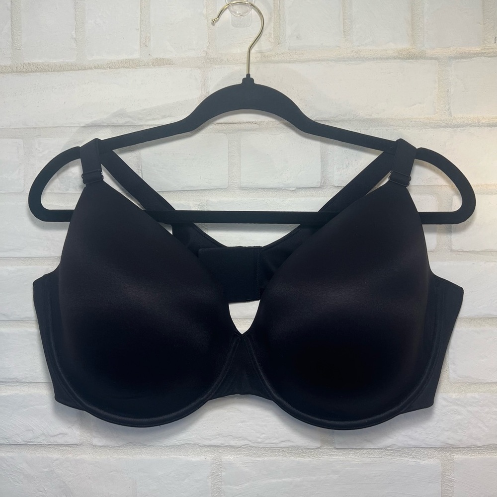 NWT Soma Enbliss Full Coverage Lined Underwire Tshirt Bra 44 DD Black #0138